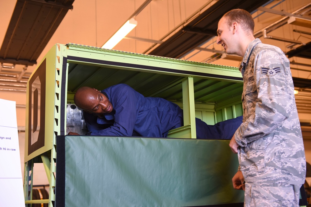 CMSAF Wright visits RAF Mildenhall Airmen