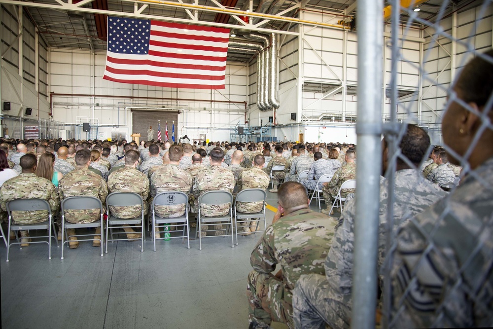 CMSAF Wright visits RAF Mildenhall Airmen