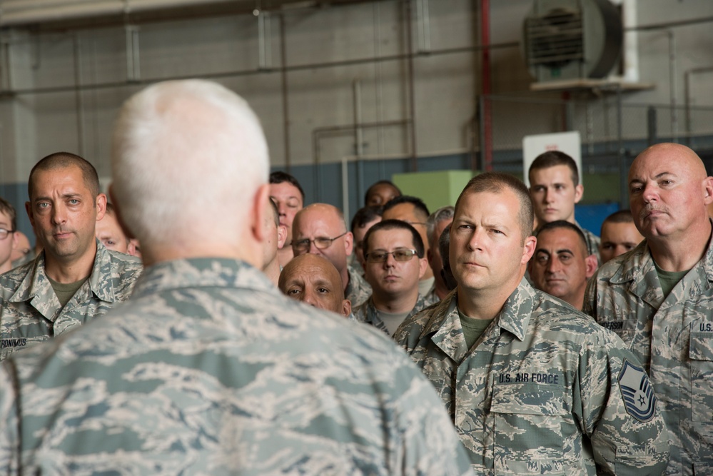 DVIDS   Images   Lt Gen Rice Visits The 144th Fighter Wing [Image 1 Of 8]