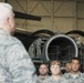 Lt. Gen. Rice visits the 105th Airlift Wing