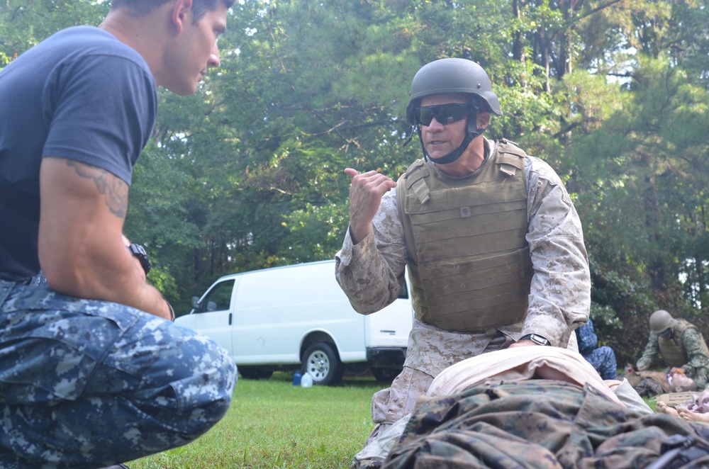 Dvids - Images - Sgtmaj Charles Metzger Interacts With Tactical Combat 