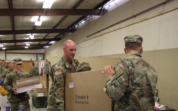 213th Personnel Company postal section delivers morale at NTC