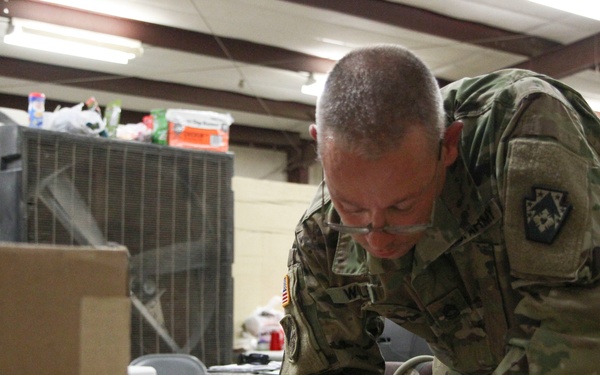 213th Personnel Company postal section delivers morale at NTC