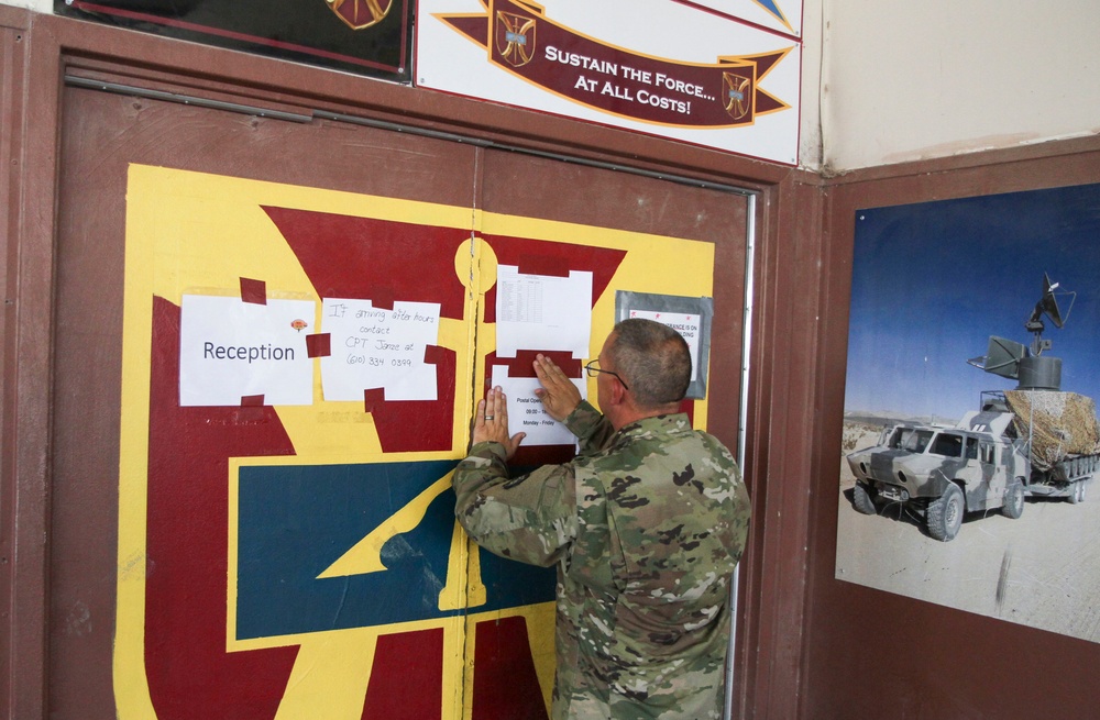 213th Personnel Company postal section delivers morale at NTC