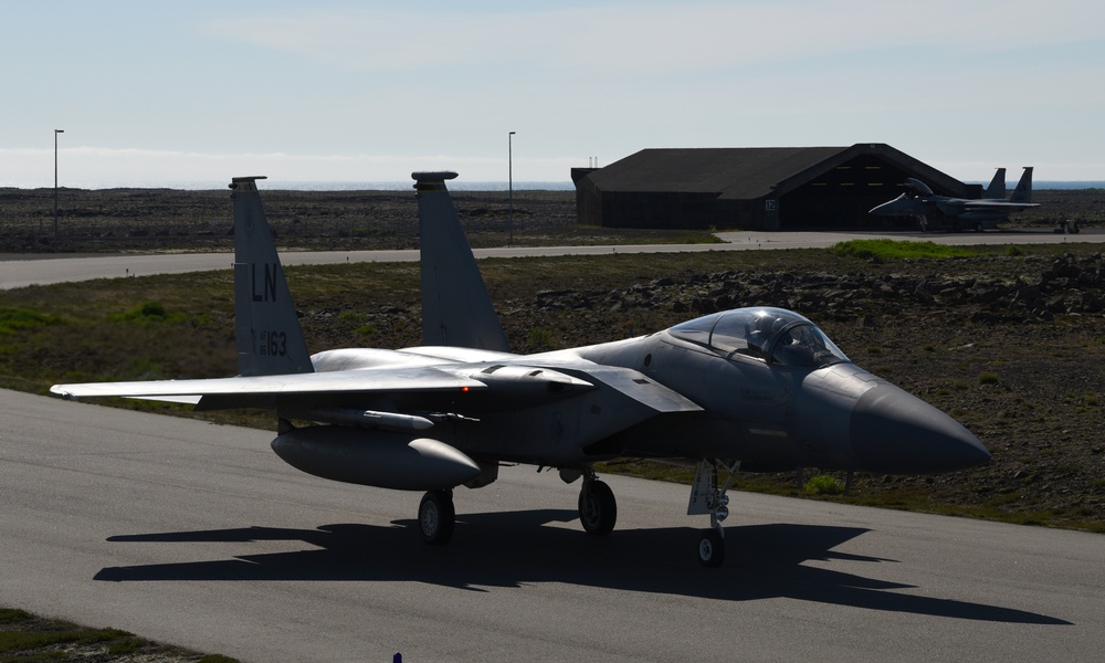 USAF F-15Cs secure Iceland’s sovereign skies