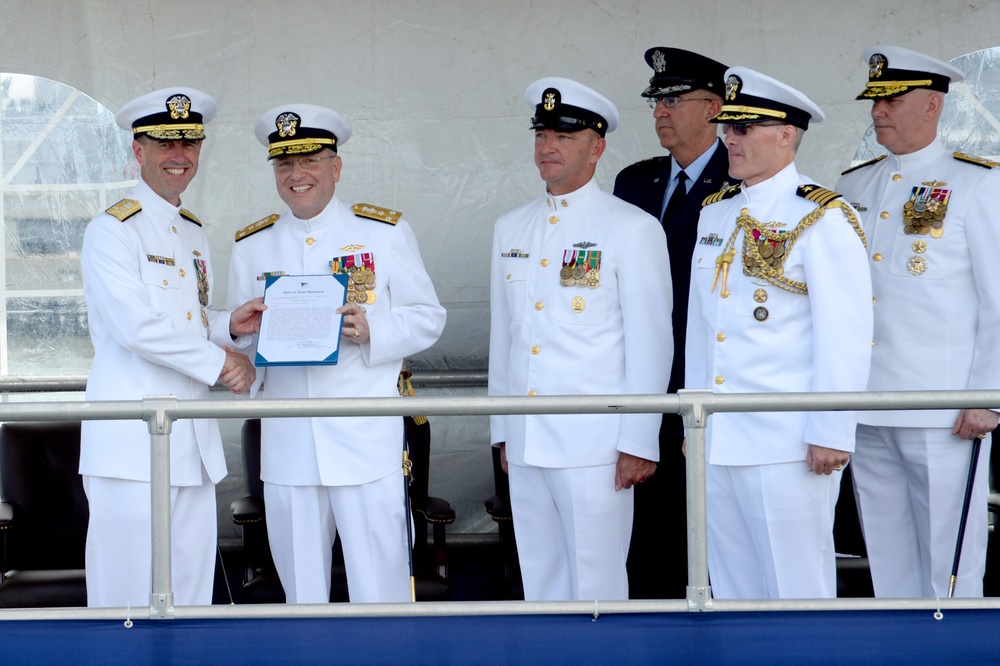 Submarine Force Change of Command