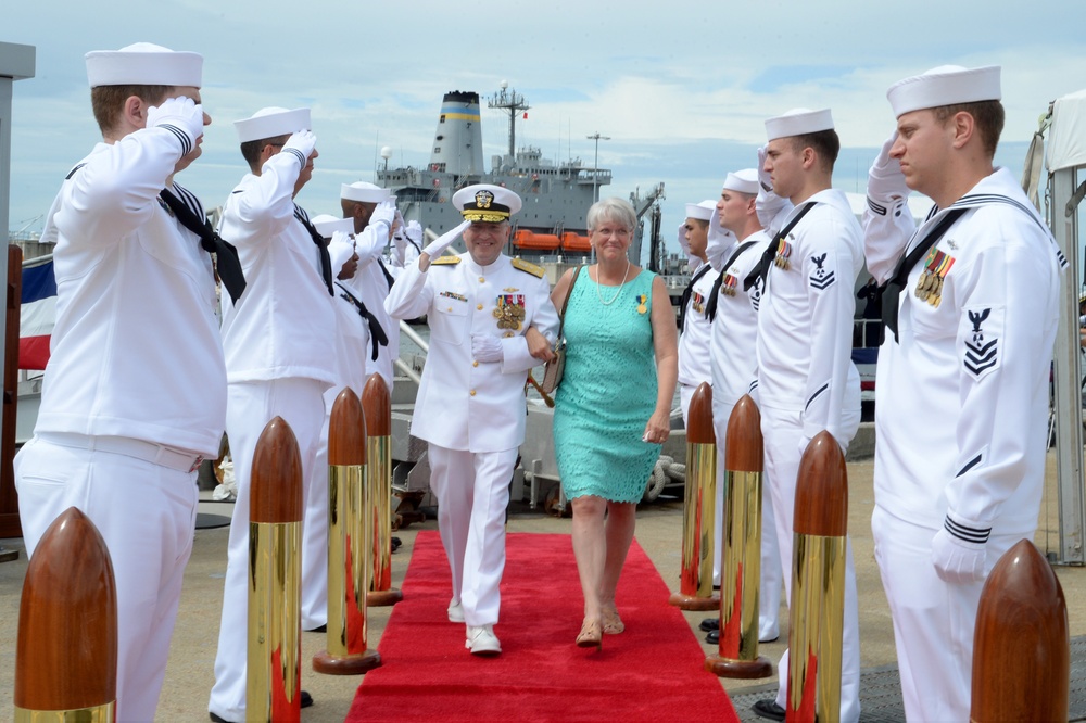 Submarine Force Change of Command