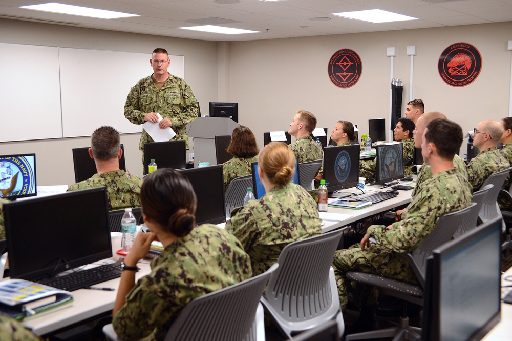 Top SWOs Begin Surface Warfare Tactics and Instructor Training