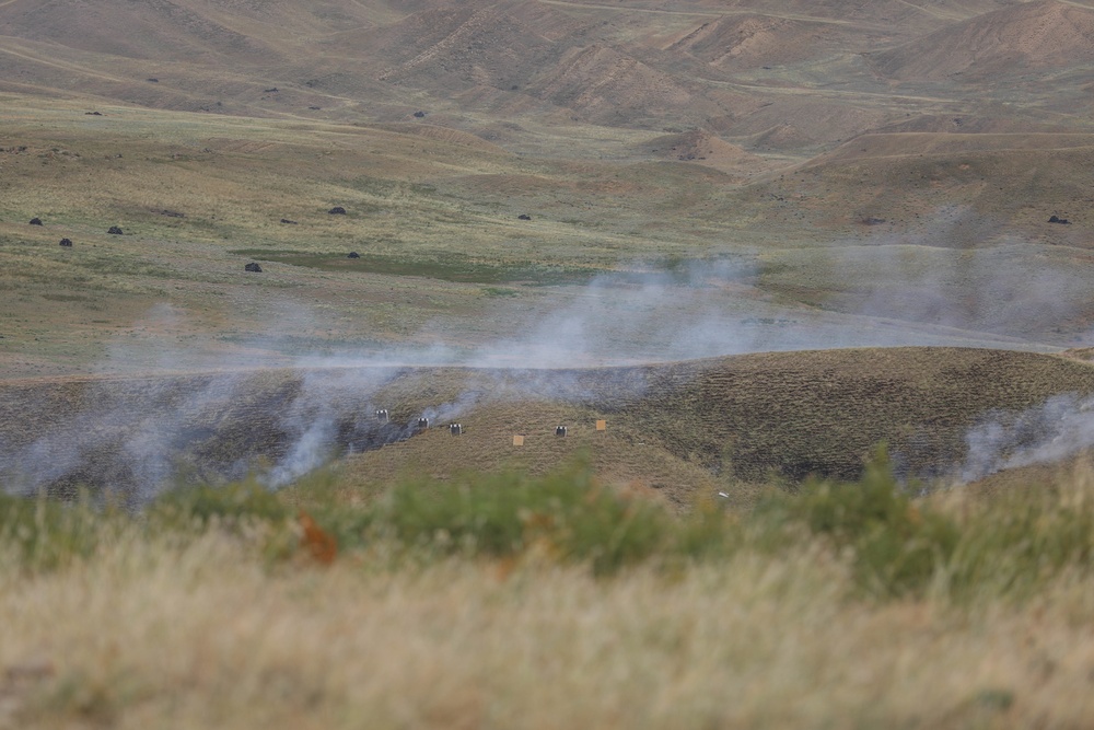2CR observes Georgian tank live fire