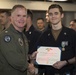 USS Gerald R. Ford Reactor Department Awards at Quarters