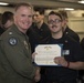 USS Gerald R. Ford Reactor Department Awards at Quarters