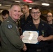 USS Gerald R. Ford Reactor Department Awards at Quarters