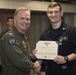 USS Gerald R. Ford Reactor Department Awards at Quarters