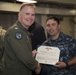 USS Gerald R. Ford Reactor Department Awards at Quarters