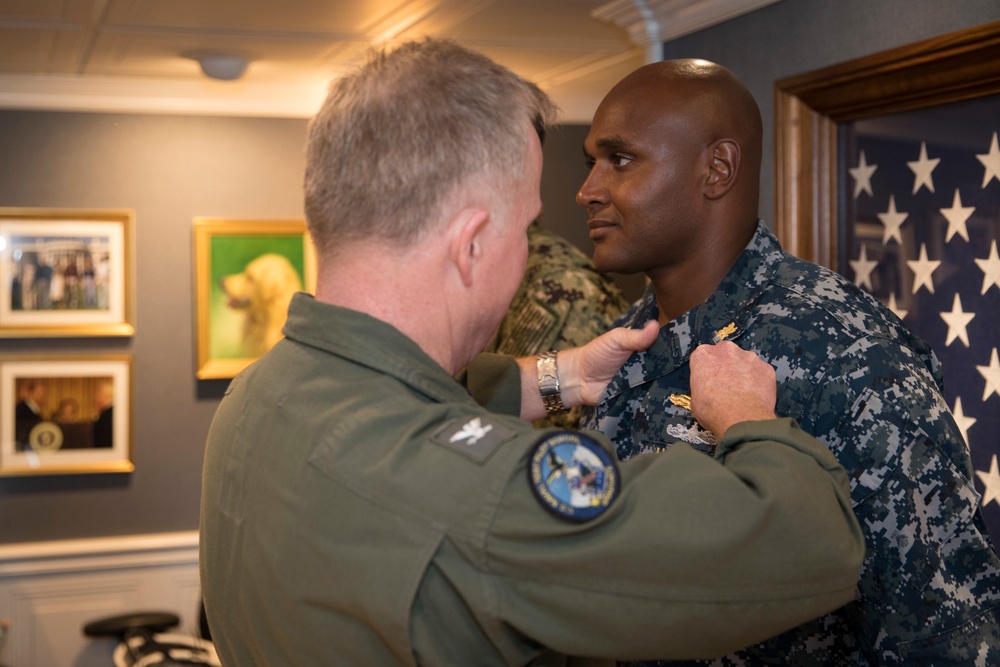 Surface Warfare Supply Corps Pinning