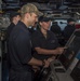 Sailor Teaches Shipmate How to Steer GHWB
