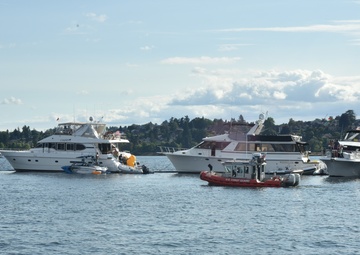 Coast Guard conducts safety patrols during Seafair
