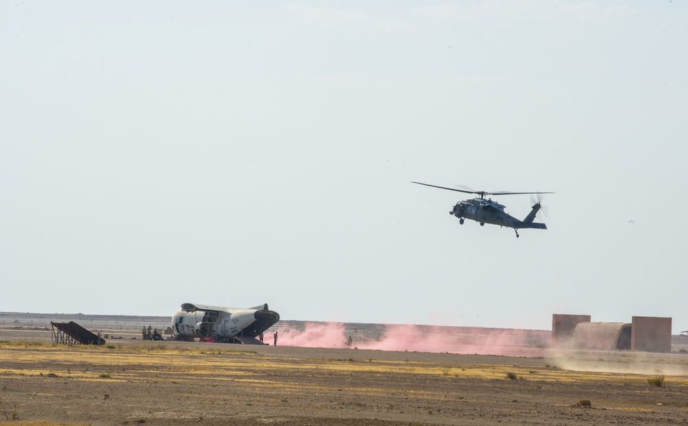 1st Expeditionary Rescue Group conducts combat search and rescue exercise