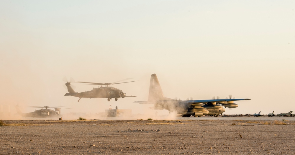 1st Expeditionary Rescue Group conducts combat search and rescue exercise