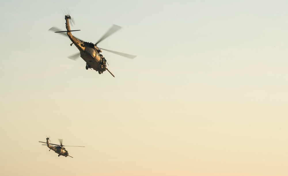 1st Expeditionary Rescue Group conducts combat search and rescue exercise