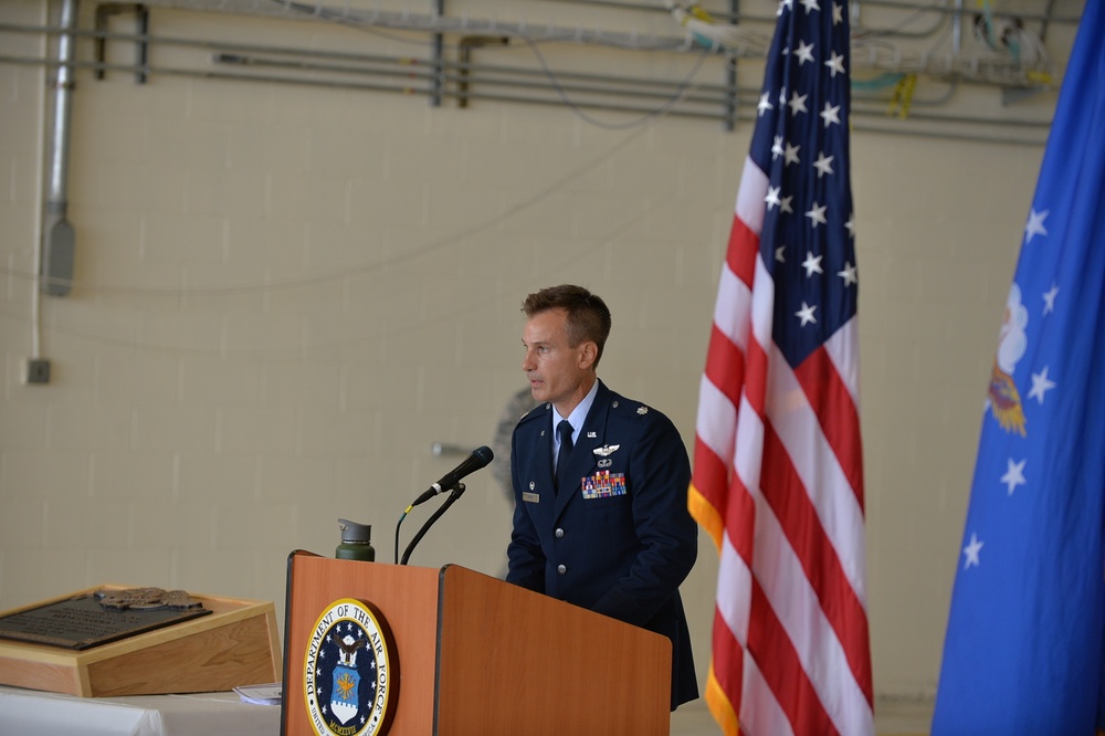 Memorial Plaque Dedication Honoring Fallen Airmen