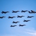 Aircraft Formation During Air Power Demonstration