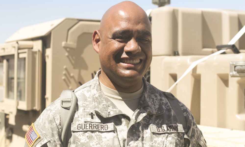 Chaplain Cpt. Guerrero: giving Soldiers hope, peace and a beacon of light