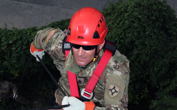 CERFP conducts SAR simulations using ropes with the VKC