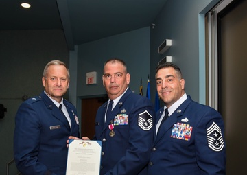Master Sgt. John W. Linder Retirement Ceremony