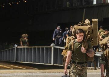 26th MEU Marines return home from deployment at sea