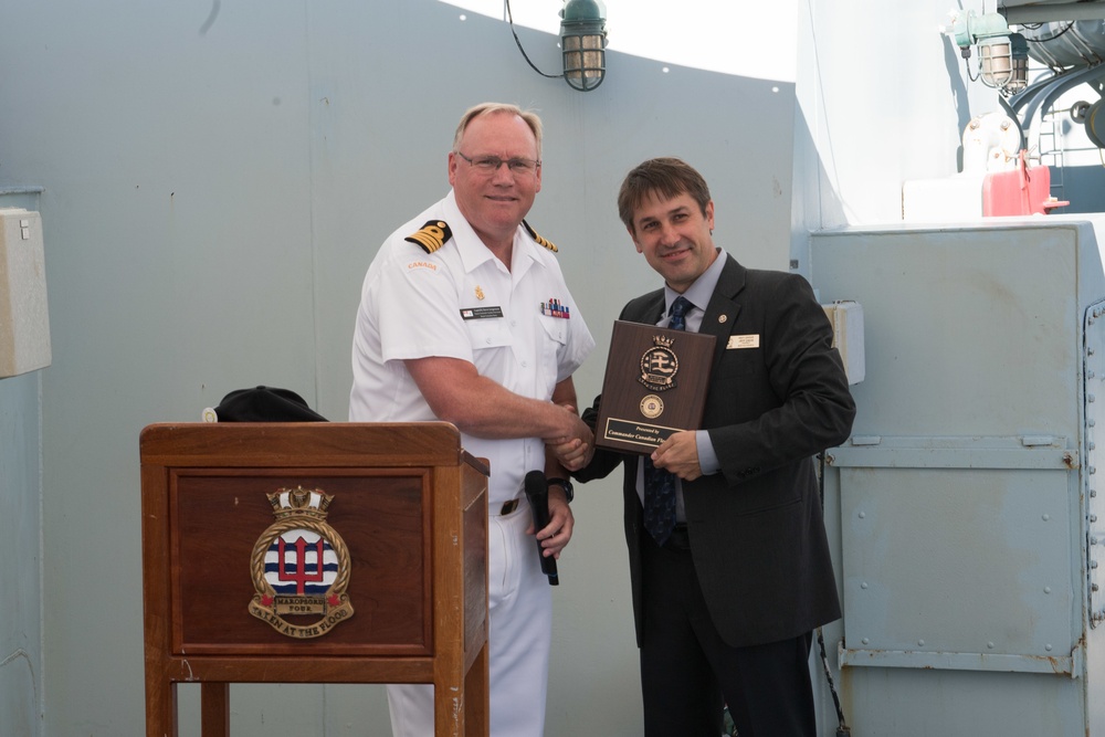 Royal Canadian Navy Reception