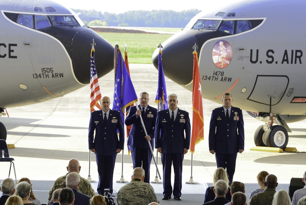 Tennessee Air Guard Change of Command