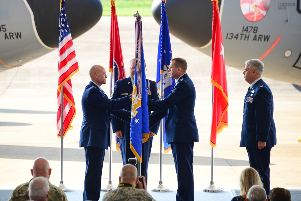 Tennessee Air Guard Change of Command