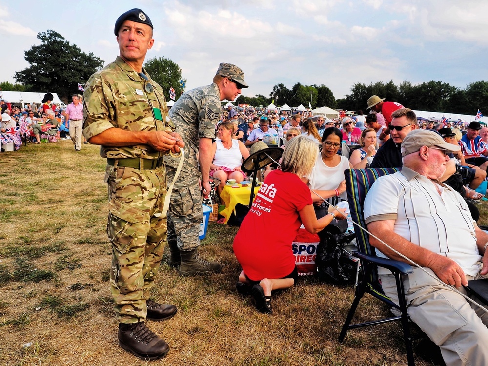 North Carolina Air Guard Sergeant Experiences British Culture