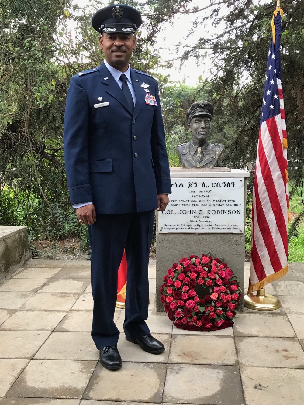 186ARW Commander pays tribute to “Father of the Tuskegee Airmen”