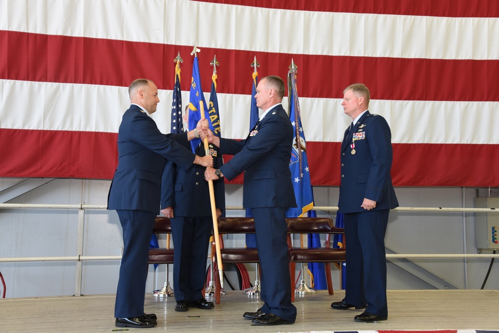 142nd Maintenance Group Change of Command