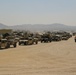 Soldiers with the 56th Stryker Brigade Combat Team roll out to the box