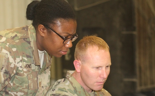 213th Personnel Co. Casualty Operations Team trains at NTC