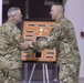 297th Signal Company cases the colors for the last time