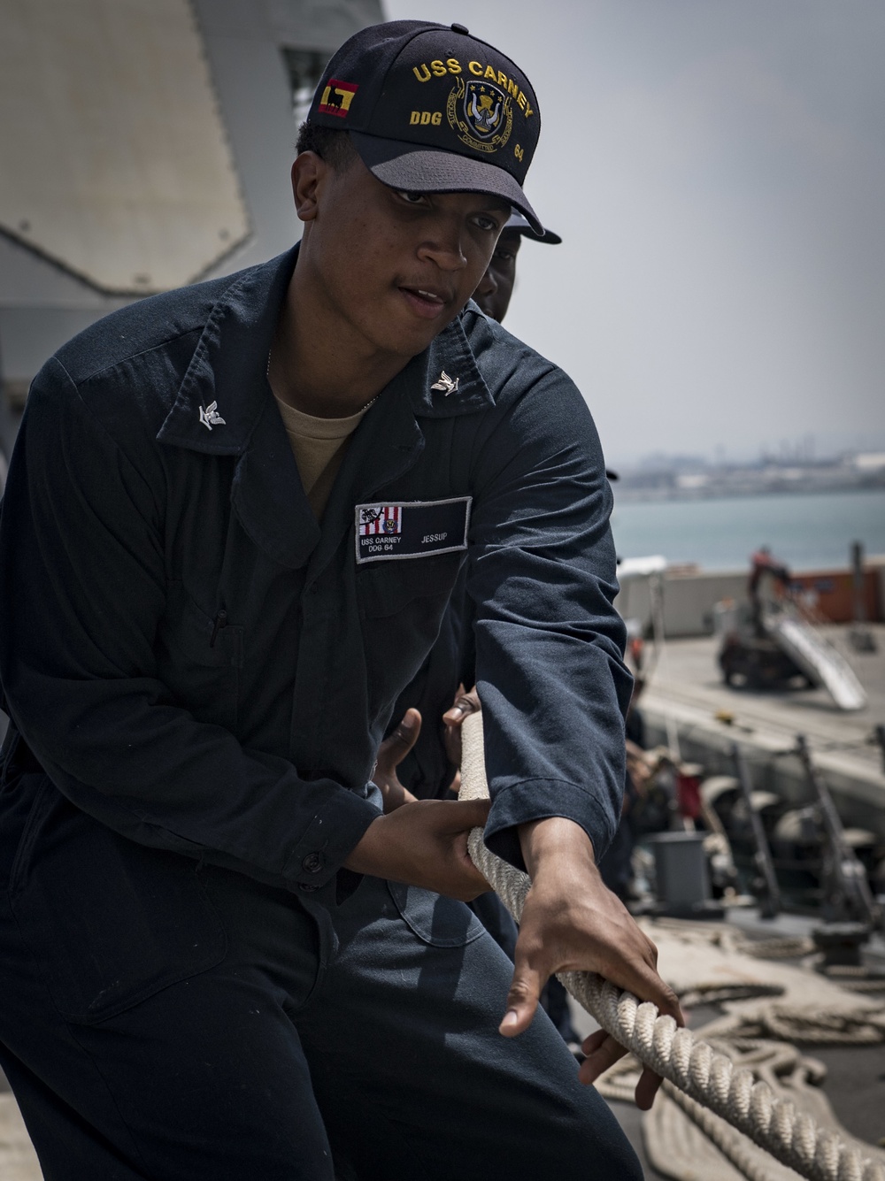 USS Carney Arrives in Haifa, Israel