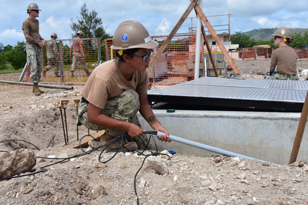 Naval Mobile Construction Battalion (NMCB) 11 Detachment Guam August 3rd 2018