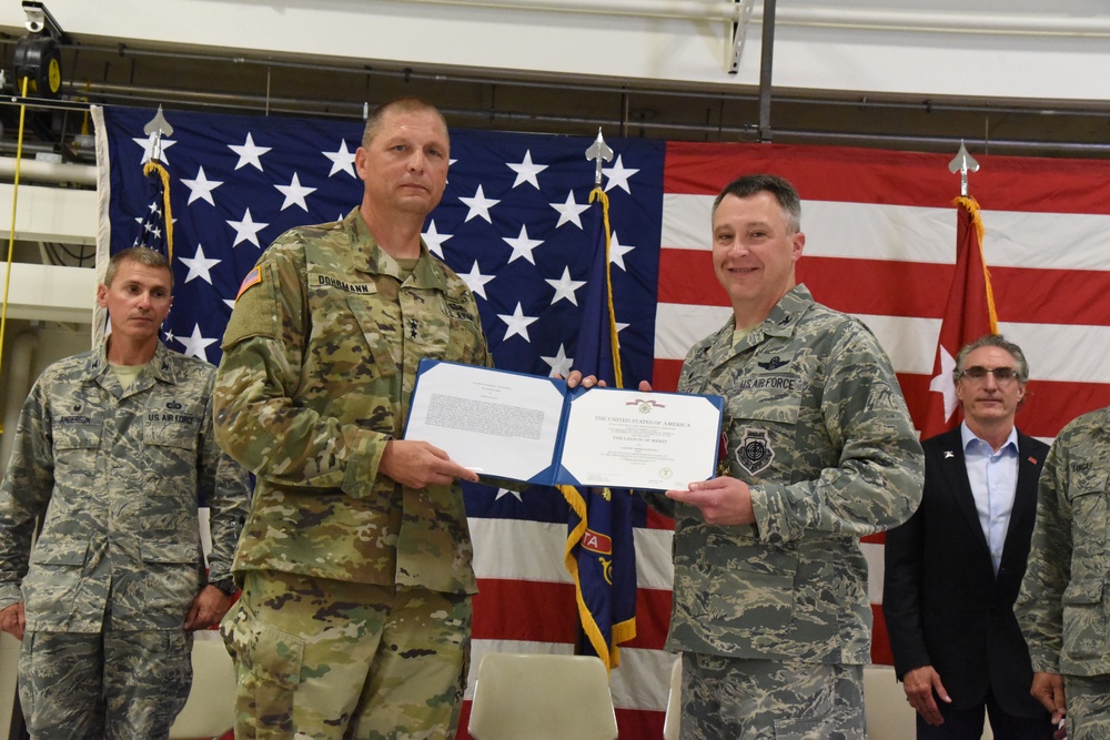 Col. Darrin Anderson assumes command of the 119th Wing