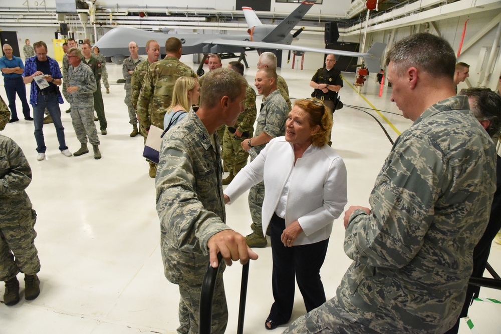 Col. Darrin Anderson assumes command of the 119th Wing