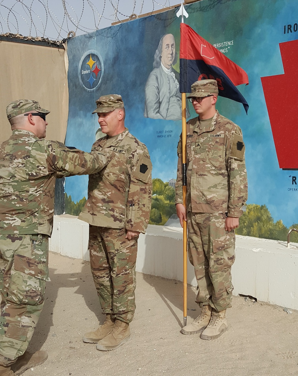 28th Infantry Division’s warrant officers