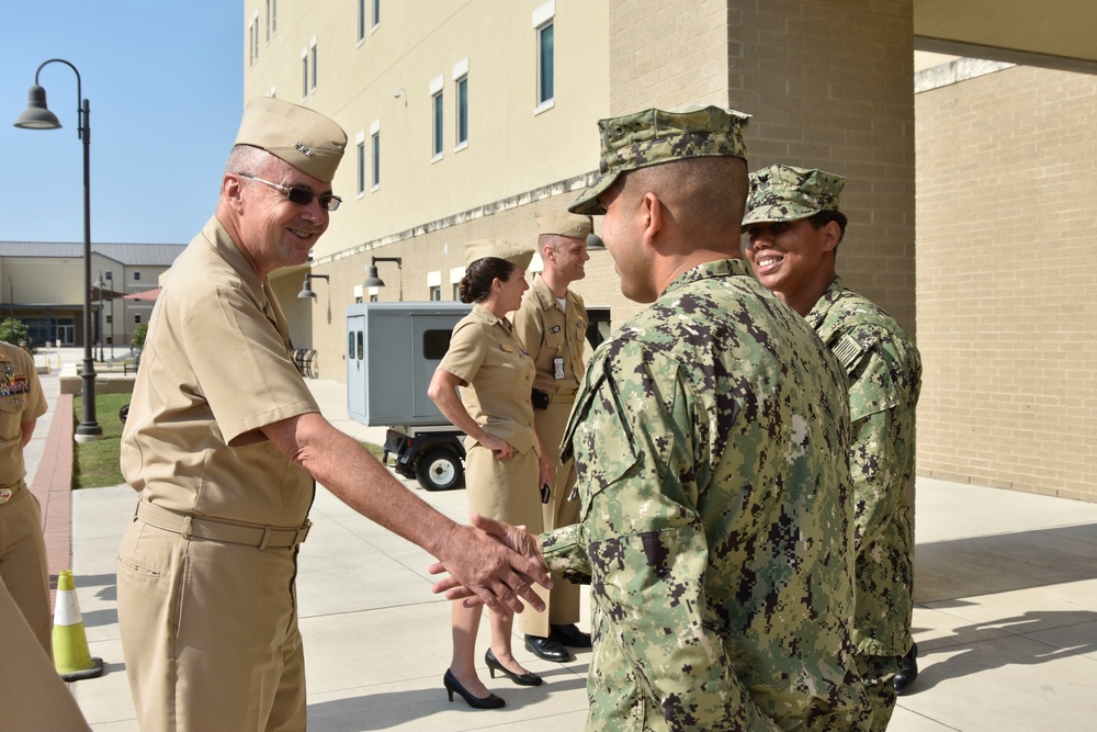Navy Surgeon General, FORCM Visit NMTSC