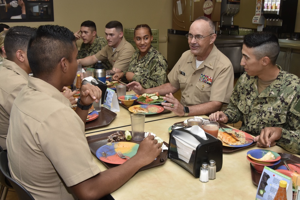 Navy Surgeon General, FORCM Visit NMTSC