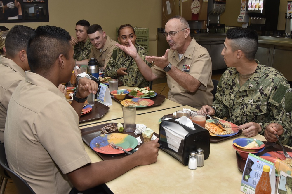 Navy Surgeon General, FORCM Visit NMTSC