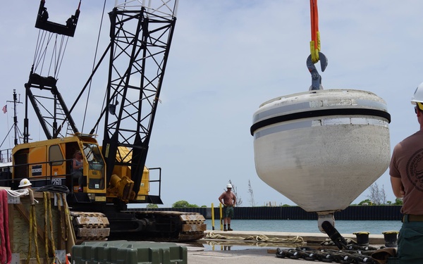UCT 2 Completes Emergent Repairs to the Off-Shore Fuel System Mooring on Wake Island