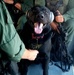 National Guard UH-60 Blackhawk and Border Patrol K9 Team arrest 4 illegal aliens