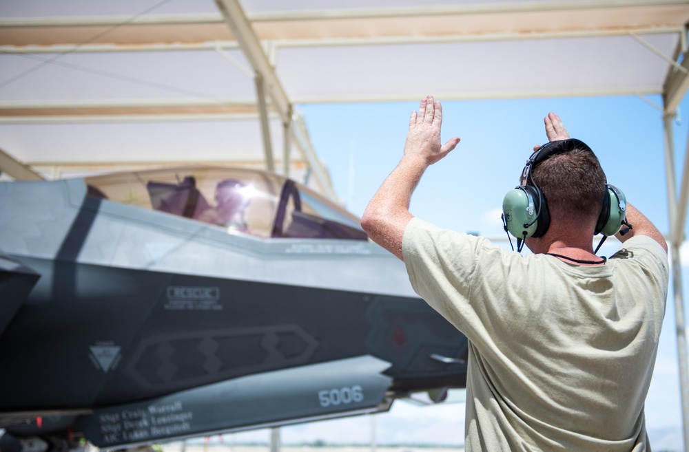 61st Fighter Squadron Pilots undergo transitional aircraft training